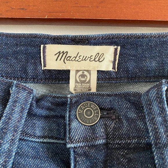 Madewell 10" High-Rise Skinny Jeans in Bensley Wash - Picture 9 of 11